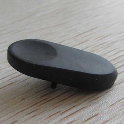 Custom Dual Shot Injection Molding, Electronic buttons, PC+TPE , durable, texture surface, black matt color,