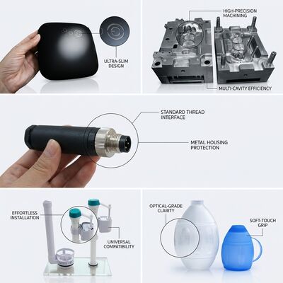 Multi Cavity Medical Device Housing Injection Molding Service S136 Mold Steel Custom Tooling