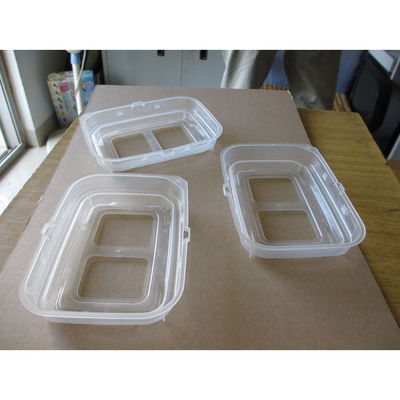 Single shot injection molding/Plant seed Lid/material PP HP-740T/ Natural/ Polish surface/ with breath film laminated