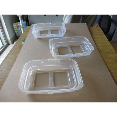 Single shot injection molding/Plant seed Lid/material PP HP-740T/ Natural/ Polish surface/ with breath film laminated